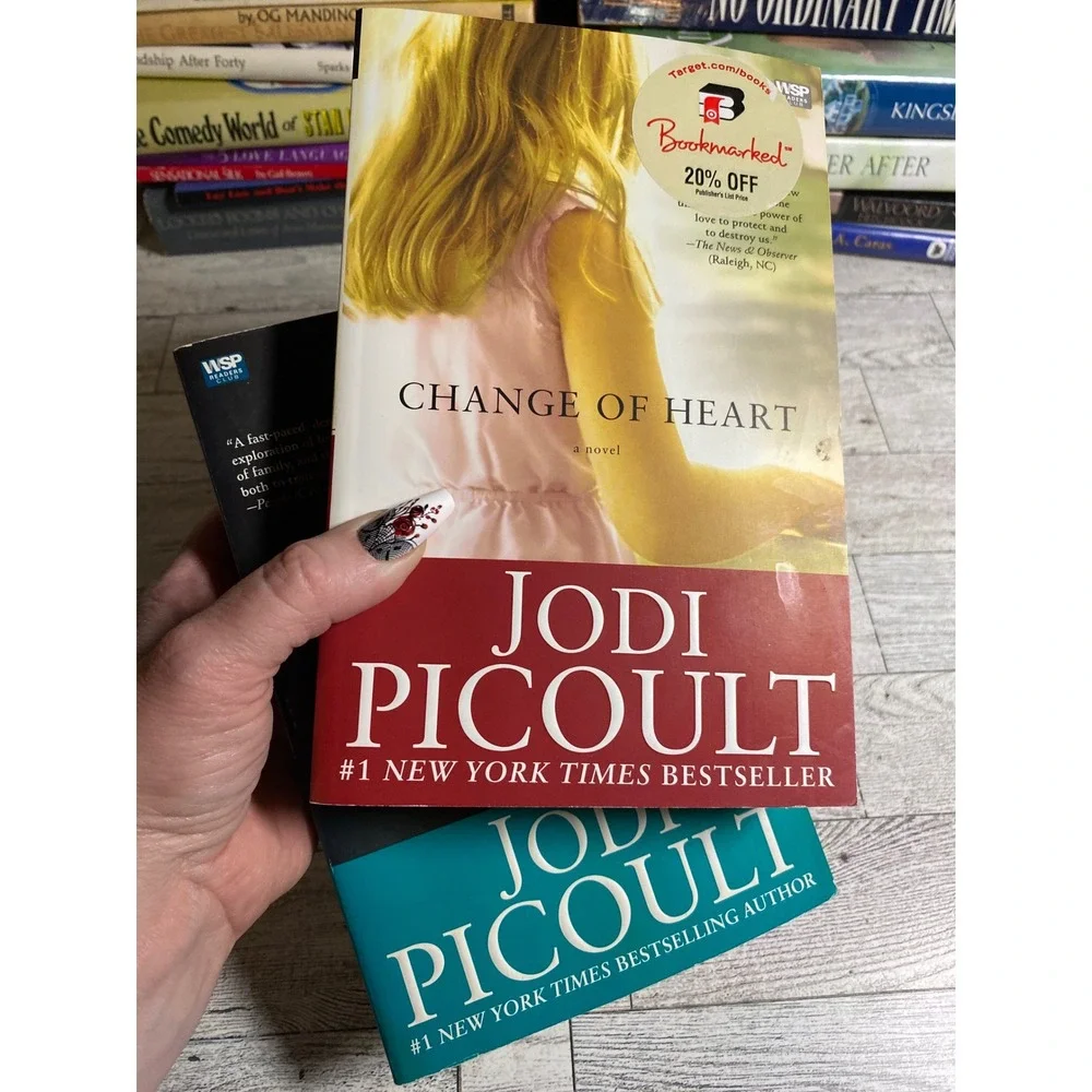 Jodi Picoult Bundle Change of Heart Second Glance 2003 2008 Trade Paperback FAIR